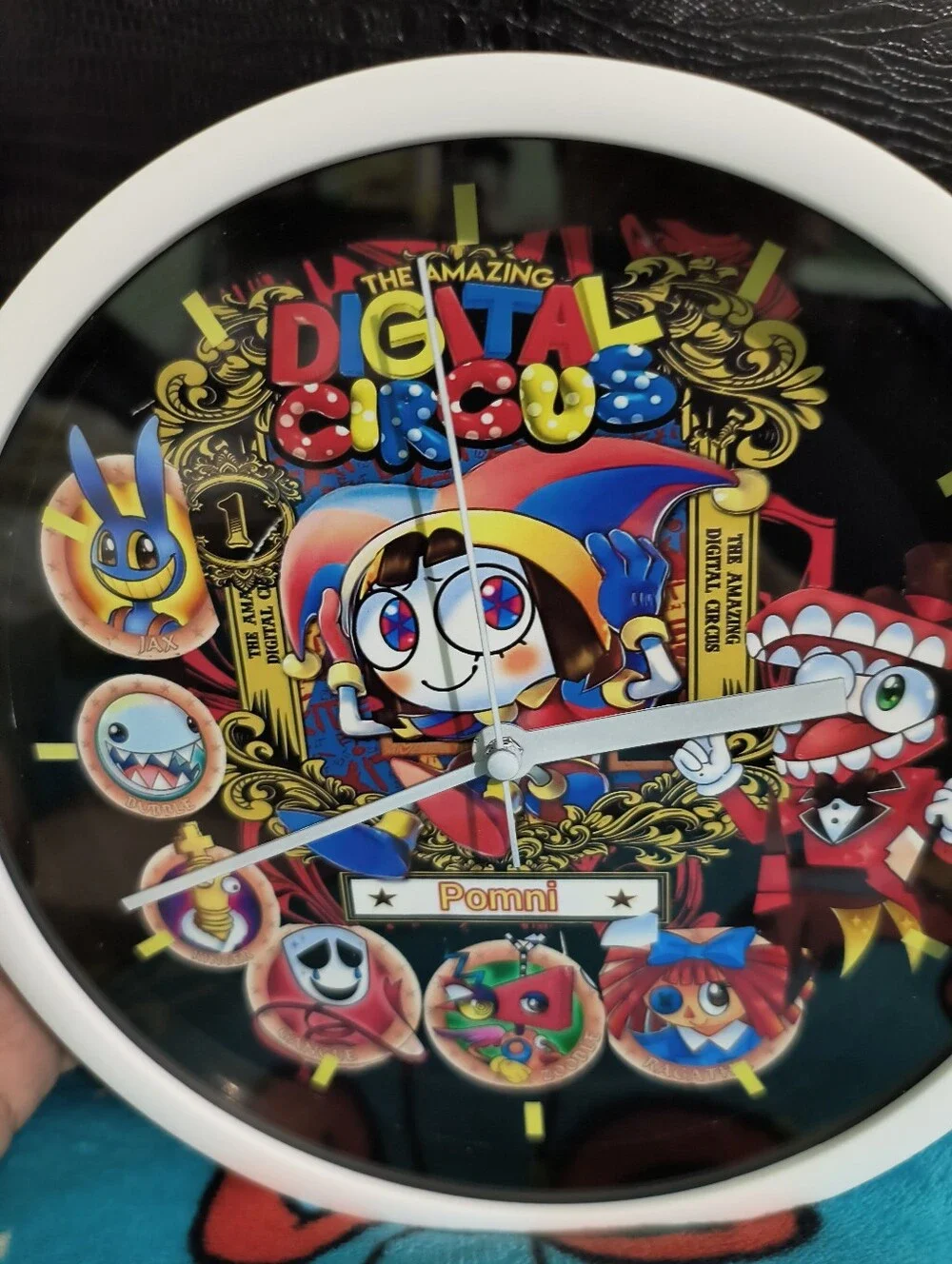The Amazing Digital Circus Wall Clock - Colorful Character Art Personalized